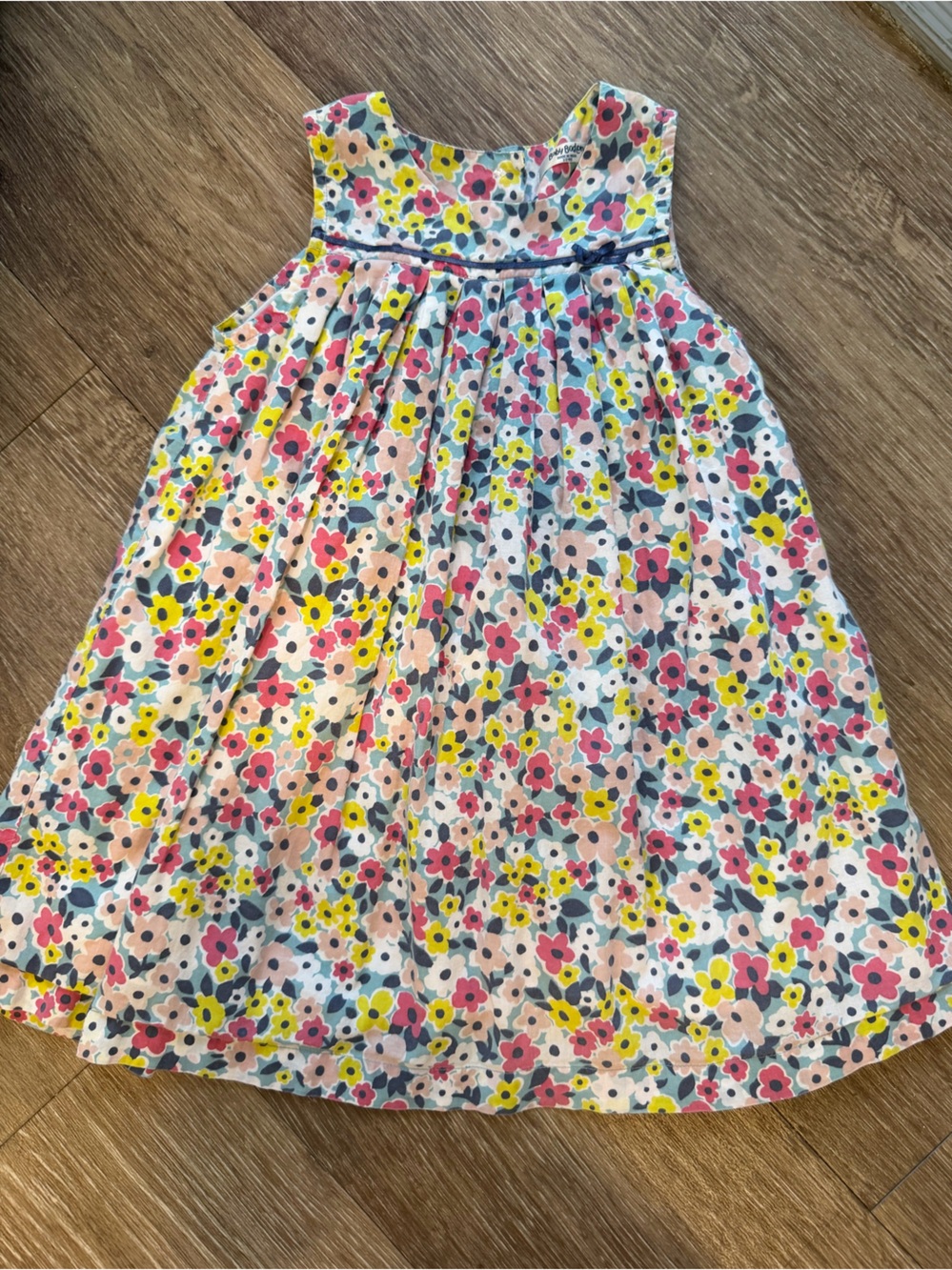 Baby Boden Floral Cotton Party Dress Girls Size 2-3 Years Cottagecore